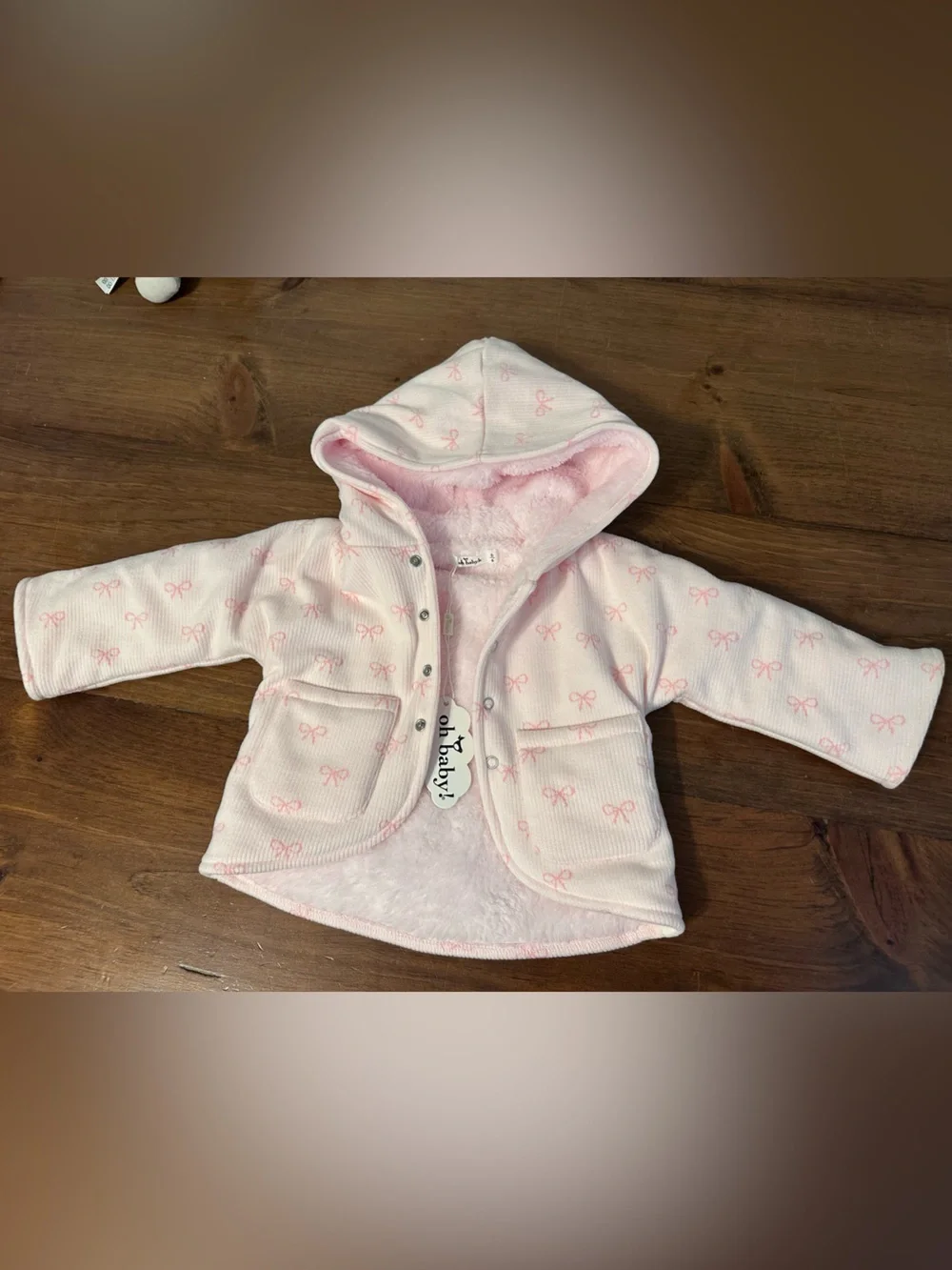 NWT Oh Baby! Hooded Jacket